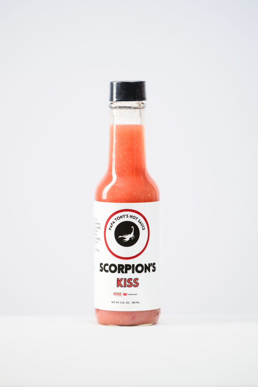 Scorpion's Kiss Hot Sauce – Papa Tony's Hot Sauce