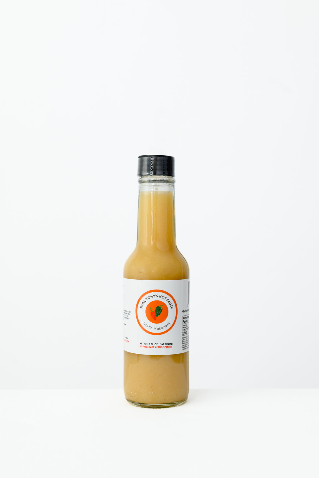 Garlic Habanero Hot Sauce